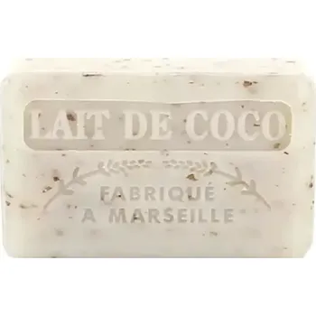 Mýdlo La Savonnette Marseillaise Marseillské mýdlo Savon De Marseille Kokosové Mléko 125 g
