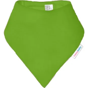 IVEMABABY Dětský nákrčník zimní dvojitý, na suchý zip - ZELENÝ