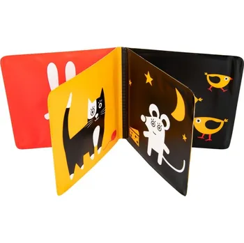 Hračka pro nejmenší Canpol babies Měkká knížka pískací SENSORY TOYS