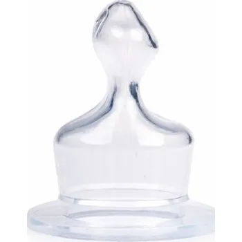 Savička Canpol babies Savička 1-pomalá silikonová anatomická 2ks, 3m+