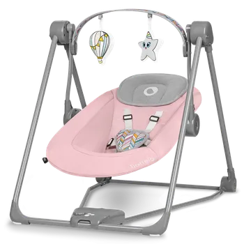 LIONELO OTTO Houpačka pro miminko Pink baby