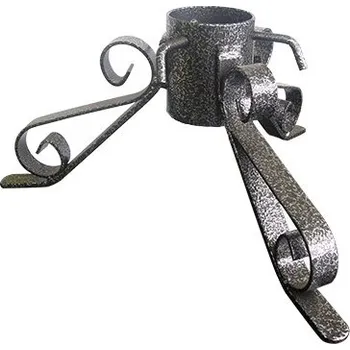 Stojánek na vánoční stromek Stojánek vánoční antik stříbrný