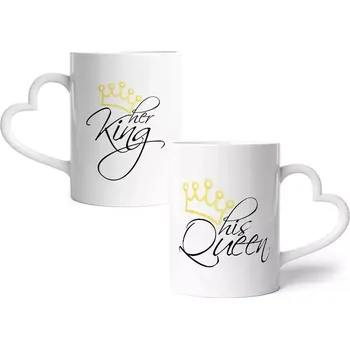 Sablio Hrnky her King, his Queen: 2ks 330ml