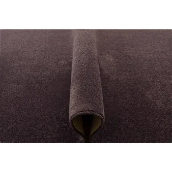 Koberec 200x250 cm LESKLÝ KOBEREC FIALOVÝ NA FILCU DO OBÝVACÍHO POKOJE