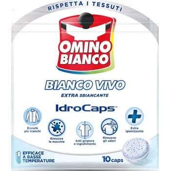 Prací prostředek Omino Bianco bělící kapsle na praní 10 ks