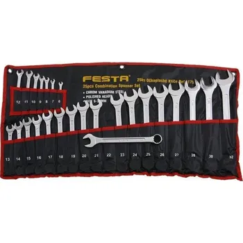 Klíč Otevřený a očkový klíč Manutan