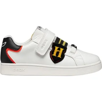 Dětská móda Chlapecké tenisky Geox J ECLYPER 39 Bílá, Černá, Červená, Žlutá