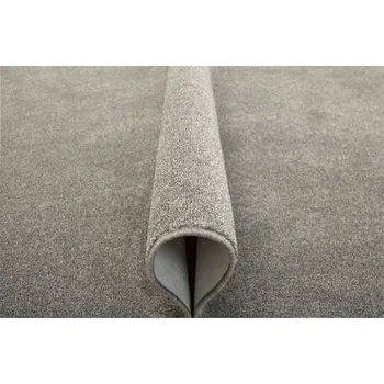 Koberec KOBEREC ŠEDÝ DO OBÝVACÍHO POKOJE LOŽNICE MODERNÍ MĚKKÝ ETERNITY NA MÍRU 100x200 cm