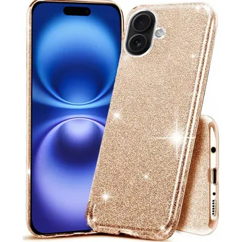 Pouzdro na mobilní telefon Zadní Kryt Hero Case pro Apple iPhone 16 zlatá