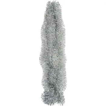 Vánoční dekorace Flexio Vánoční řetěz 4 m stříbrný