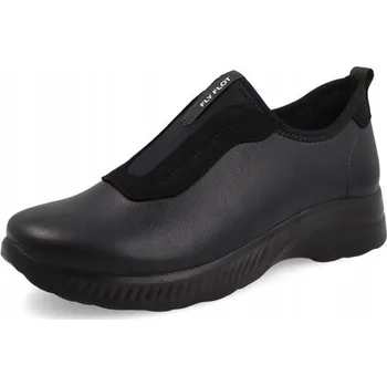 Dámské polobotky FLY FLOT DÁMSKÉ POLOBOTKY STRETCH 49 036 28 ČERNÉ vel. 39