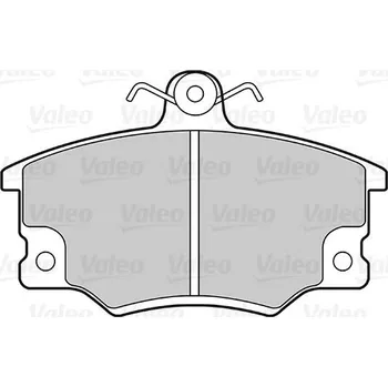 Brzdová destička Sada brzdových destiček, kotoučová brzda VALEO 301219