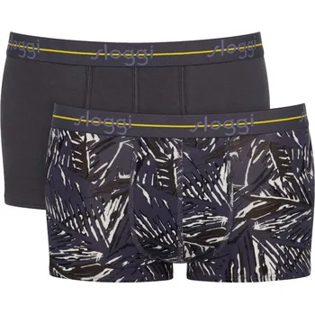 Slipy Slipy BOXERKY BAVLNĚNÉ dvojbalení SLOGGI men Start Midi SET XXL