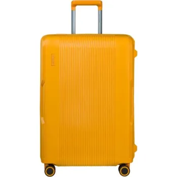 Střední žlutý kufr Osaka uzavíraný přezkami
