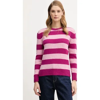 Dámský svetr Vlněný svetr United Colors of Benetton 103ME107E růžová 43X, vel. L