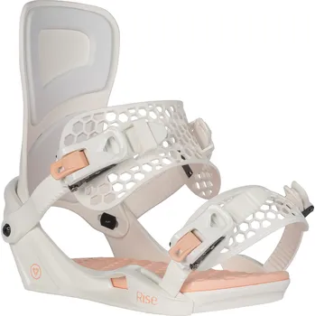Vázání na snowboard GRAVITY RISE White 25/26 Velikost: S