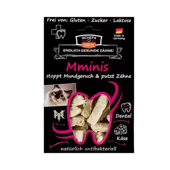 Krmivo pro koně Tyčinky na čištění zubů pro kočky Mminis, Sáček 63g