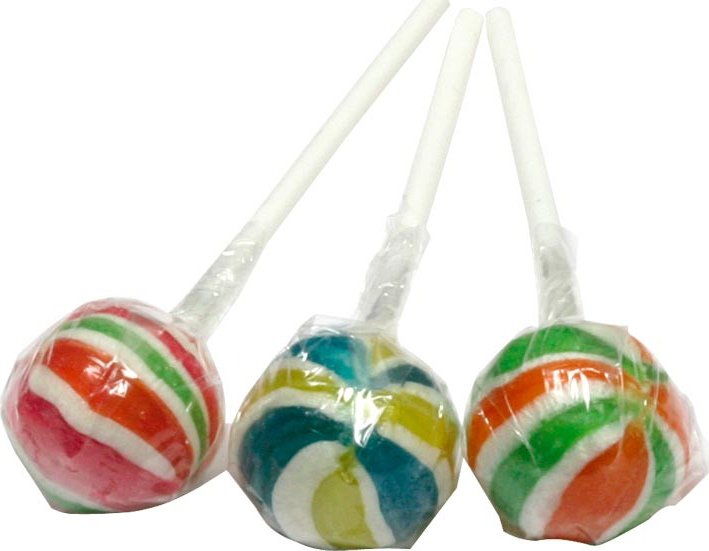 023 - Hors Kuli Kuli duhová roksová lízátka 600g