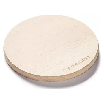 Kuchyňské prkénko Kulaté hladké dřevěné prkénko 20 cm | FORGAST FG12643