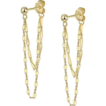 Náušnice Majya Stříbrné náušnice DARIANE pozlacené Ag/; ≤1,09 g 11970