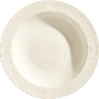 Talíř Talíř hluboký Skyline, 23 cm - krémová bílá