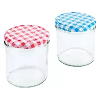 Sklenice Sklenice s víčkem 350 ml sada 6 kusů | CONTACTO 2705/350