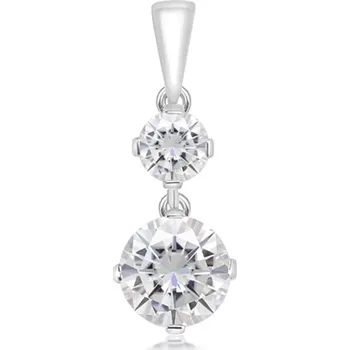 Přívěsek Cosma White Topaz - stříbrný přívěsek s bílým topazem