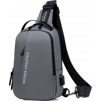 Taška přes rameno WEIXIER Roger - Šedá KP-35635