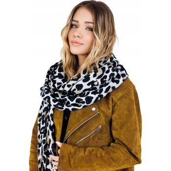 Šála Little Angel šála hnědá 180 cm - dámská