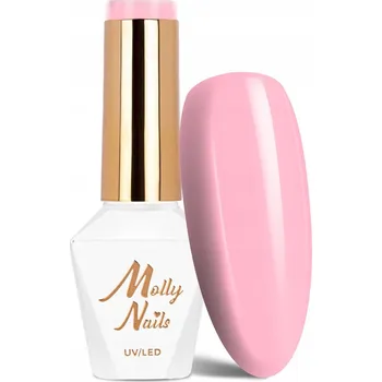 Přípravek na nehty Molly Nails Hybridní lak 8 g - Č. 28 Jemný Polibek (A Subtle Kiss)