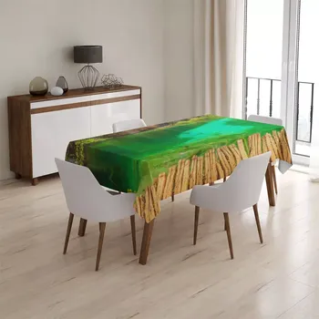 ubrus Sablio Ubrus Jezírko s vodopádem - 90x90 cm