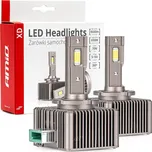 Amio LED výbojky D3S LED XD Series CAN-BUS, bílé 6500K | 8600 LM, 2 ks