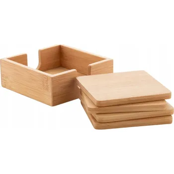 Obraz Kulatá podložka bambus/ratan/proutí 11 x 11 cm