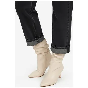 Dámské kozačky Polokozačky Nine West CEO-SAMIRA-01 Écru 40