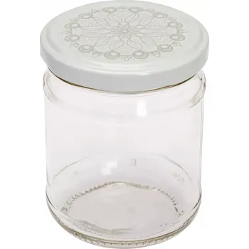 Sklenice Gastrozone Sklenice 212 ml 6 ks, stříbrný dekor čas