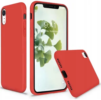 Pouzdro na mobilní telefon Zadní Kryt Smart-Tel pro Apple iPhone XR červený