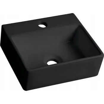 Umyvadlo závěsné obdélníkové Sapho SMALL černé