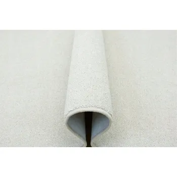 Koberec KOBEREC KRÉMOVÝ MĚKKÝ HLADKÝ DO OBÝVACÍHO POKOJE LOŽNICE S FILCEM DESTINY 200x200 cm