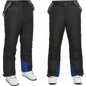 Snowboardové kalhoty Pánské zimní lyžařské kalhoty SPORT FIT na svah s MEMBRÁNA 10.000, velikost 4XL
