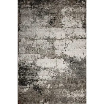 Koberec KOBEREC ŠEDÝ MODERNÍ VZHLED TYNKU BETONU DO OBÝVÁKU MĚKOUČKÝ PONTE 80x150 cm