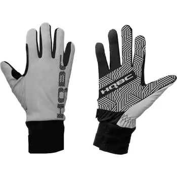 cyklistický dres Rukavice HQBC Reflex šedo/černé M