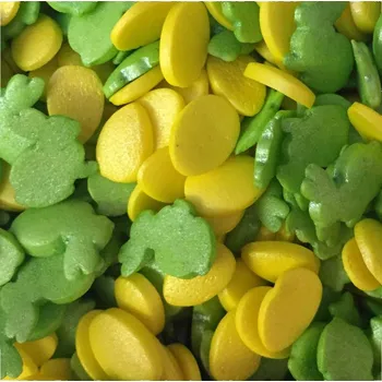 Jedlá dekorace na dort Mini vájíčka a zajíčci 55g: 55g