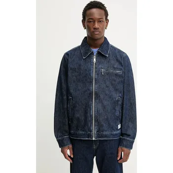 Pánská větrovka Džínová bunda Hugo Blue Elzo 50551917 námořnická modř 59X, vel. L