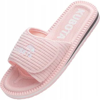 Dámské pantofle DÁMSKÉ NAZOUVÁKY KUBOTA NA SUCHÝ ZIP 41 RŮŽOVÉ MANŽESTROVÉ LEHKÉ PANTofLE NASTAVITELNÉ 41