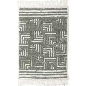 Koberec Oboustranný koberec Orient s třásněmi, zelený / krémový