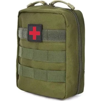 Pánská aktovka Vojenská taktická lékárnička MOLLE, oxford 1000D materiál, rozměry 20x15x8 cm - Varianta 2