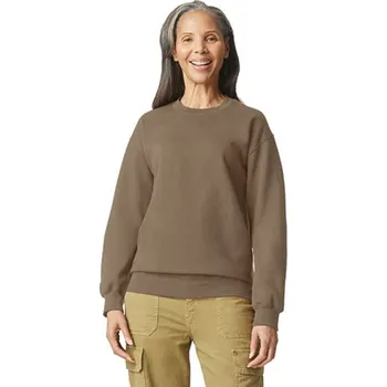 Pánská mikina Gildan Unisex mikina GSF000 Brown Savana 3XL