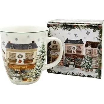 Porcelánový hrnek v dárkové krabičce Christmas City 2 velký