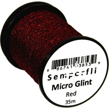 Semperfli Micro Glint Tinsel Red