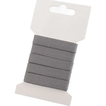 Keprovka na kartě šíře 10 mm - šedá paloma